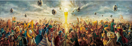让世界震撼!? 足球+啤酒的力量有多大?