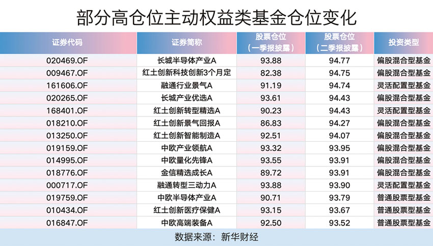 基金二季报密集披露：权益重仓AI算力债券稳守信用底仓(图1)