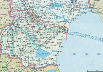 天津滨海新区地图