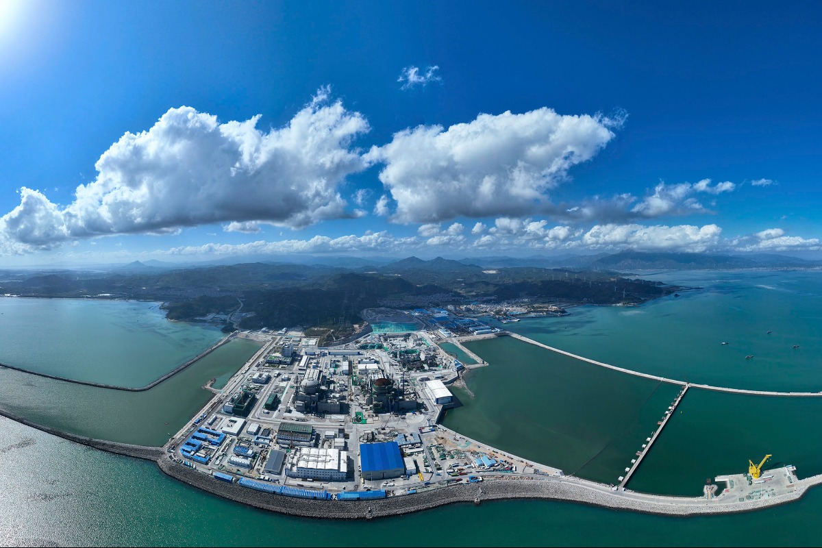 漳州核電二期工程“華龍一號”3號機組全面開工